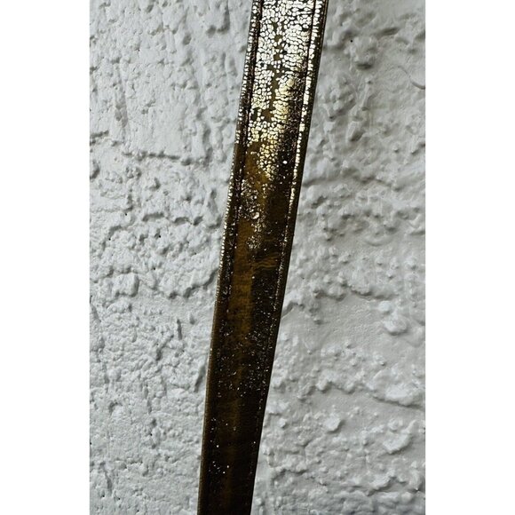 VTG 1980's Metallic Patchwork Leather Crossbody Bag Boho Purse Distressed Suede - Picture 10 of 12